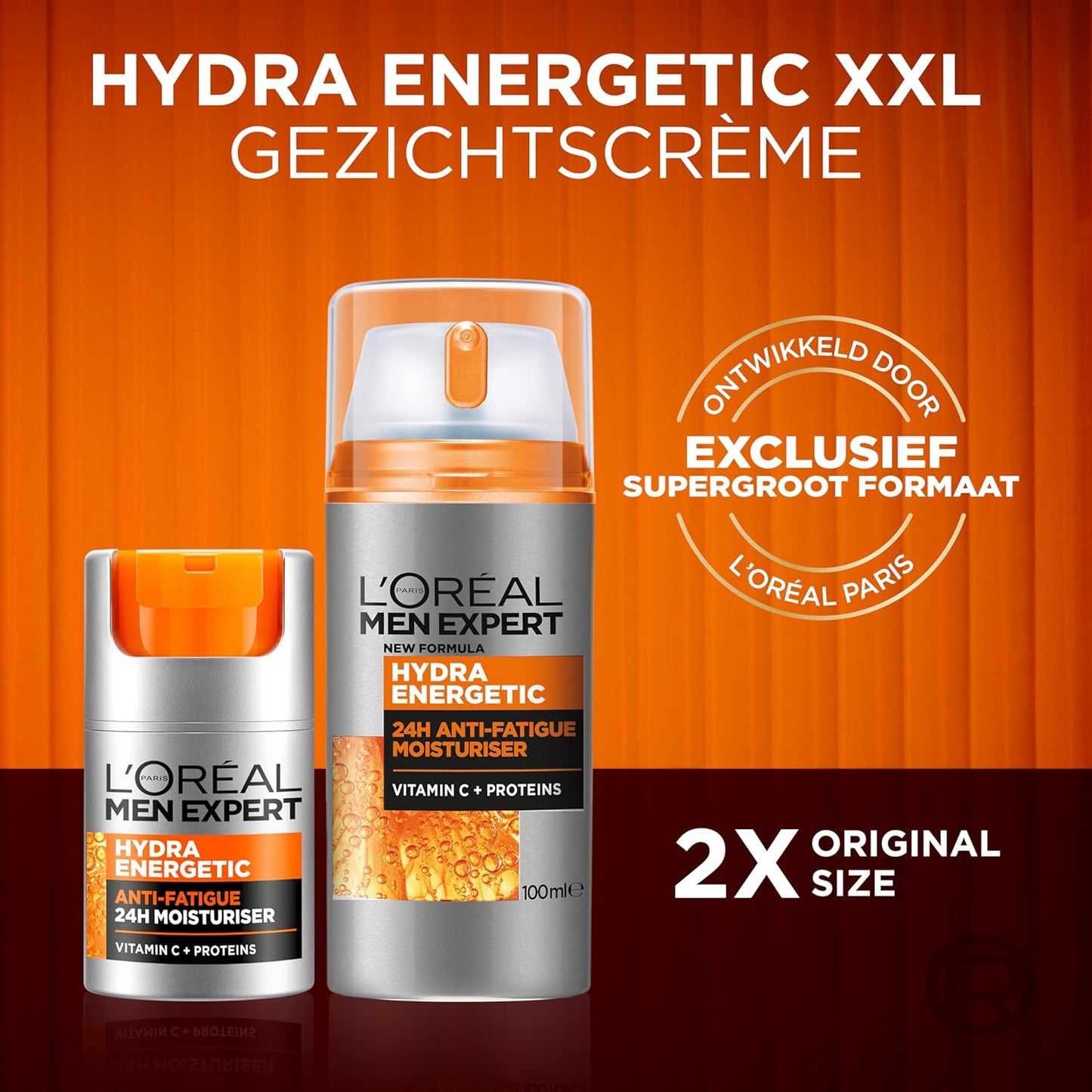 L'ORÉAL Herr Hydra Energetic Ansiktskräm, 100 ml